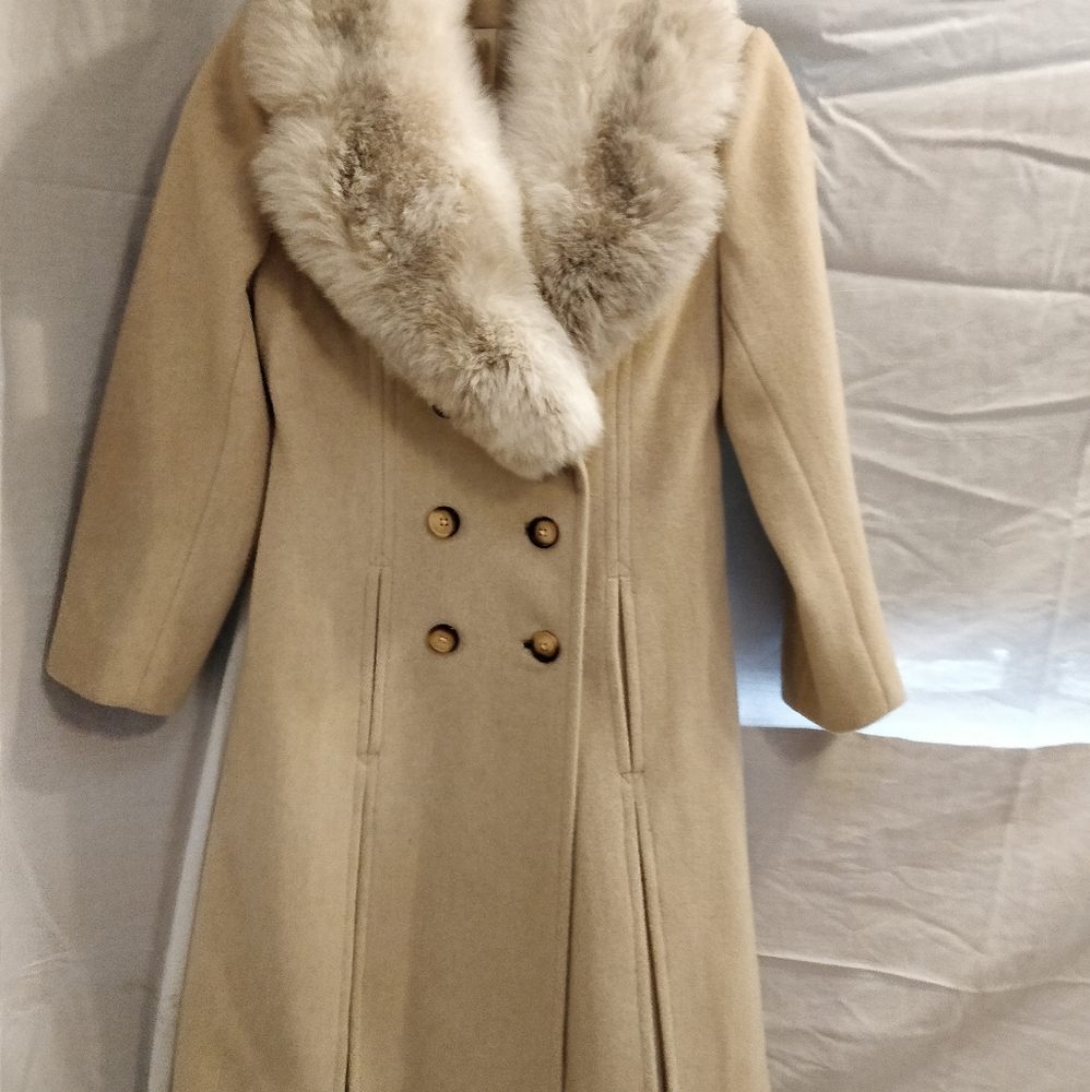 Vintage Wool Fur Coat Youthcraft
